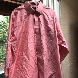 Pink Stafford dress down shirt